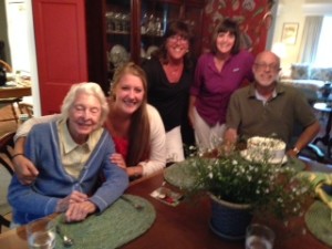 Aunt Pat, Katherine, Luann, Me and Dick