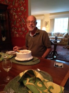 Dick Peebles on his 66th Birthday