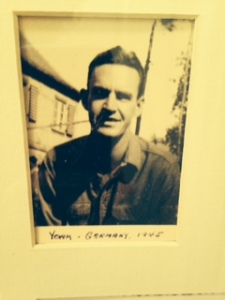 My father in Germany in 1945