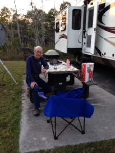 Set up to enjoy the Swamp