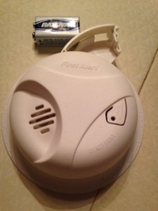 Smoke Alarm Unarmed