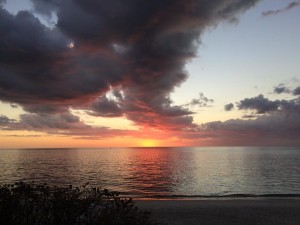 Clam Pass Sunset March 9, 2015