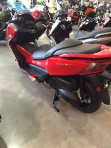 Red2 in the showroom