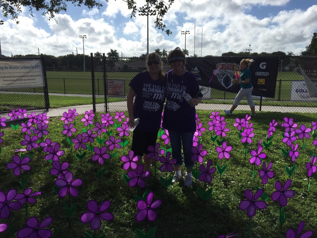 Alzheimer's Walk with Terri.
