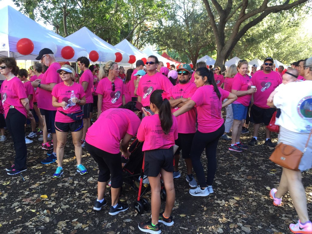Heart Walk with Moorings Park
