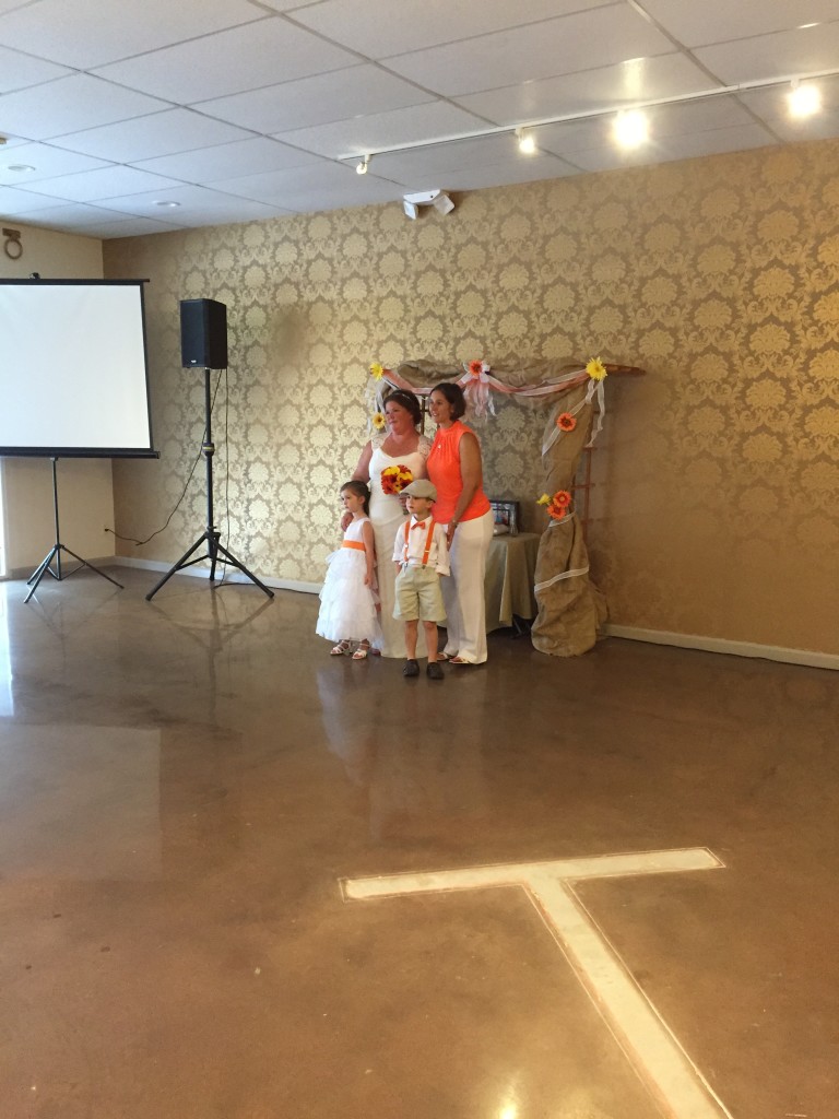 Jamie and Lynn with the kids